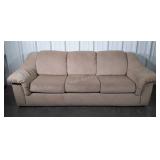 La-Z-Boy sofa, 3 cushion seating on tan
