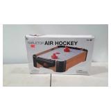 Tabletop air hockey game
