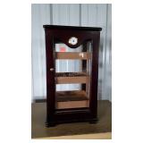 Humidor Cabinet 3 shelves full view Surround
