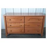 Maple Six Drawer Dresser clean modern piece 6