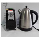 2 Small appliances - 1 Hamilton Beach electric can