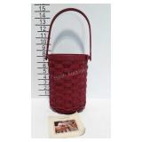 2006 Longaberger basket with protector - no liner
