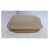 Pampered Chef 17" roasting pan with lid