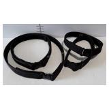 Security patrol items - four 2" nylon duty belts -
