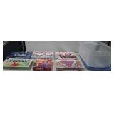Group lot of board games, includes guess who,