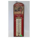 Thermometer wall plaque with Chevrolet theme