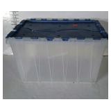 Locking lid tote. 21"×15"×12".