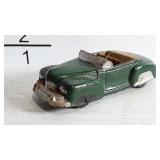 Vintage small toy rubber car by Arcor, painted