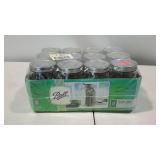 Case of Ball wide mouth quart jars with lids and
