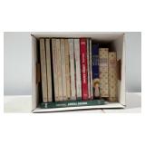 Cookbooks including Southern Living, Fannie