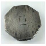 Sterling silver Art Deco compact 35.3g