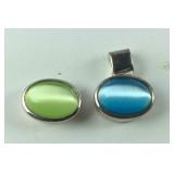 Sterling silver interchangeable pendants