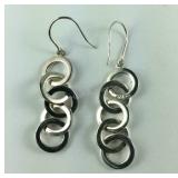 Sterling silver earrings