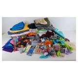 Crafting supplies, fabric remnants perfect for