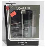 Lomani deodorant and cologne gift set