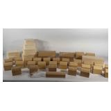 Group of craft-able storage boxes, treasure chests