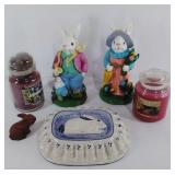 Group of household items, Food mold, 3 rabbit