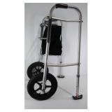 Adjustable, folding walker