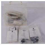 Cabinet escutcheon & cabinet knob.