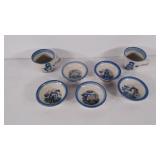 M.A. Hadley mugs and bowls.