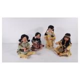 Native Indian dolls.
