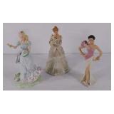 3 Lenox porcelain figures