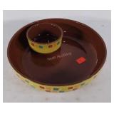 Harry & David dish, microwave, dishwasher, and