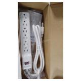 6 outlet surge protector with 6ft cord.