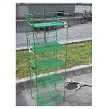 Wire Display Rack, 5 shelves 18wx14dx 54" tall,