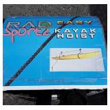 Rad Easy Kayak Hoist, new in box