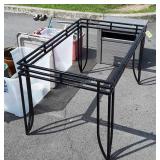 Aluminum Table base only, 30x48x30" high.