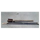 Long handled tools Group, post hole digger, 2
