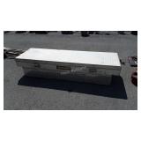 Husky Diamond plate Truck Tool Box, single lid