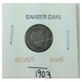 1903 barber dime