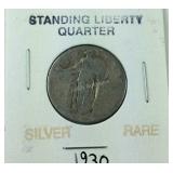 1930 standing liberty quarter