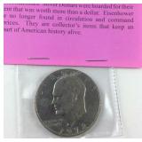 1972 Eisenhower Dollar