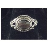 Vintage Ring w/ Orange Stone, 3.2 grams , size