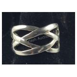 Crossover Eternity Band Ring,