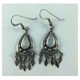 Vintage Mother of Pearl Fish Hook Dangle