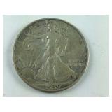 1939-D Walking Liberty Half Dollar