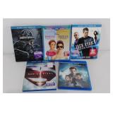 Group of 5 BLU-RAY DVDs, Jurassic World,
