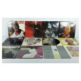 80s rock vinyl record albums, includes Duran