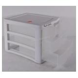 Plastic organization drawer