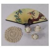 Asian style figurines, ect.