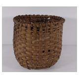 Woven basket, does have some damage on the