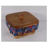 American Traditions Handwoven Basket.