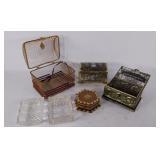 Decorative boxes for jewelry & trinkets