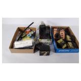 Toy train tracks lot.