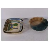 Decorative pottery, does have some damage.