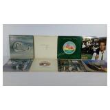 70s and 80s vinyl record album rock group,